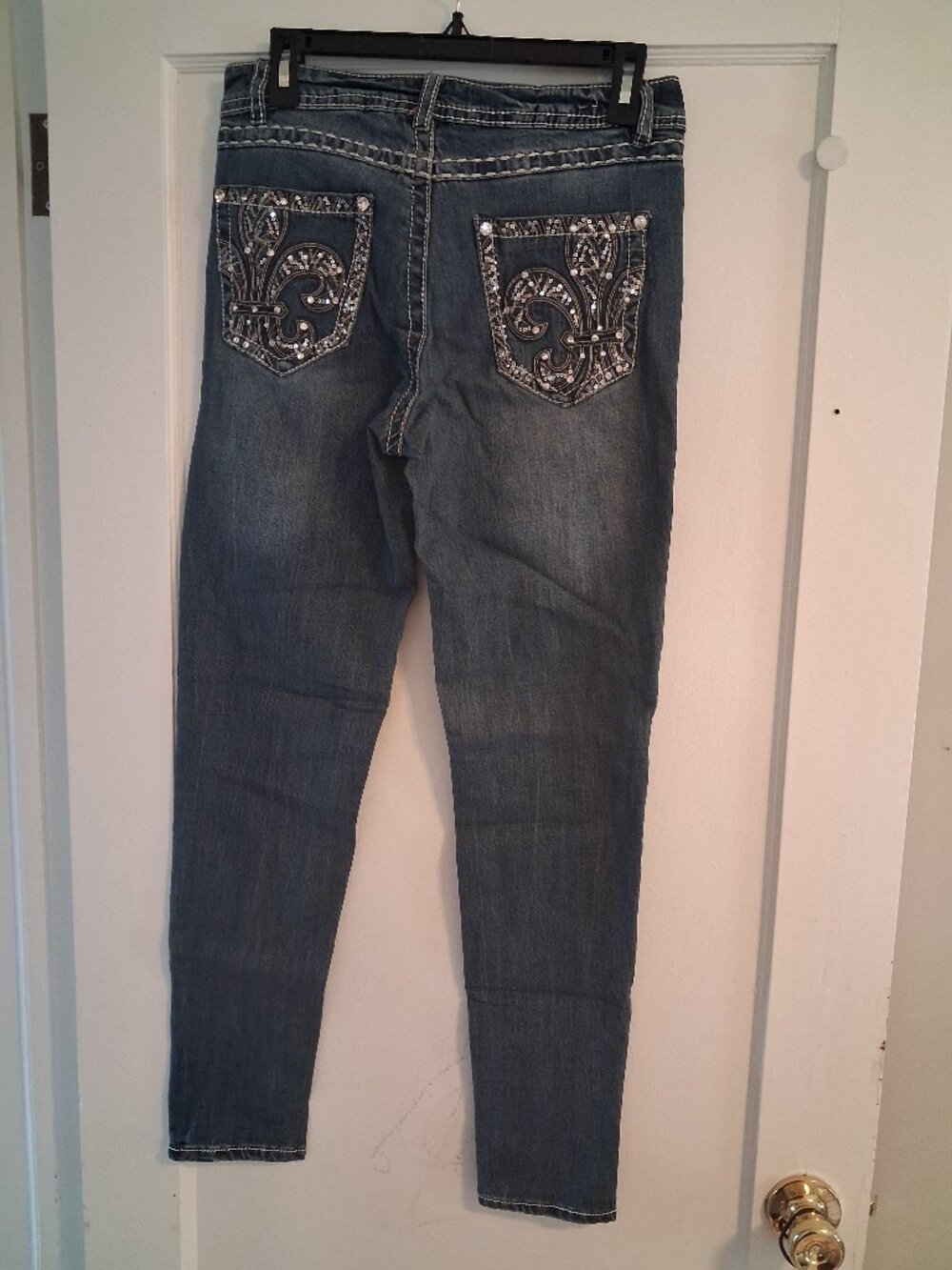 Skinny blue jeans size 6